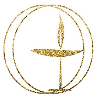 GOLD FLAMING CHALICE: Unitarian Universalist Religion White Softcover Note Book Diary | Lined Writing Journal Notebook | Pocket Sized | 100 Pages | Religious Faith Symbols