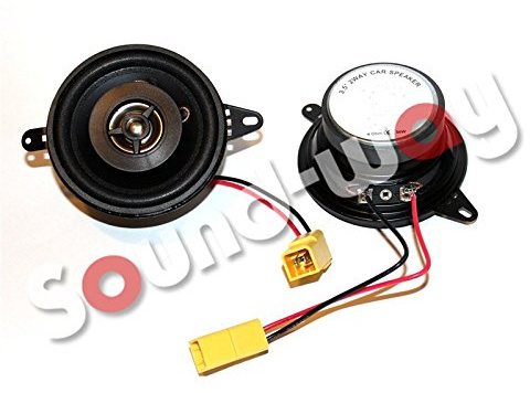 Sound-way 2-Wege Lautsprecher Einbauset Speakers Autoradio 8,7 cm