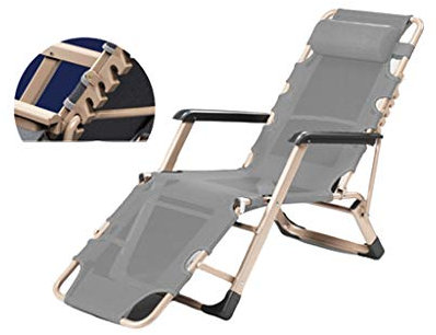 N / A Tragbarer Strandkorb, Atmungsaktiver Klappbarer Freizeitstuhl Mit Schwerelosigkeit Für Camping Im Innenpool Mit Einem Gewicht Von 200 Kg(Color:grau A.)