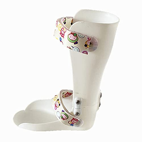 JMYSD Kinder AFO Drop Foot Splint Knöchel Fußbandage Nachtschiene Unterstützung Für Kinder Drop Fußbandage Orthese Knöchelbandage,Right,S