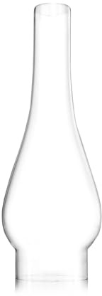 1 Ersatz Zylinder Lampenglas für Öllampe Klarglas mundgeblasen Höhe 26,5 cm untere Aussendurchmesser 7,3 cm breiteste Stelle 10,3 cm