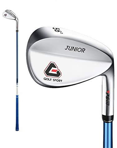XMWOEIX Wedges de Golf para golfistas jóvenes diestros, con Wedge de Lanzamiento con Varilla de Carbono, Wedges de Arena para Golf para niñas y niños