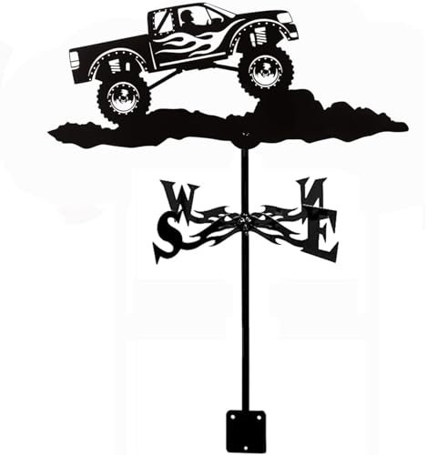 Moderner Windrichtungsmesser aus Edelstahl – Minimalistische Wetterfahne für Dach und Terrasse