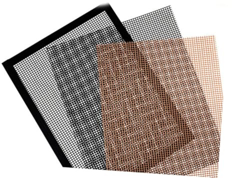 Toddmomy 3 pièces Tapis de Protection Barbecue Fibre de Verre Tapis Cuisson Antiadhérent Réutilisable Grill Solide pour Picnic et Barbecue Compatible Plaques et Standard
