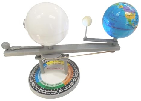 Orbital Modell Sonne Erde Mond – Lernset Abs | Modell Erde, Sonne und Mond mit Vorführung des Sonnensystems, wissenschaftliche Pädagogische Hilfsmittel, Astronomie, Aktivität