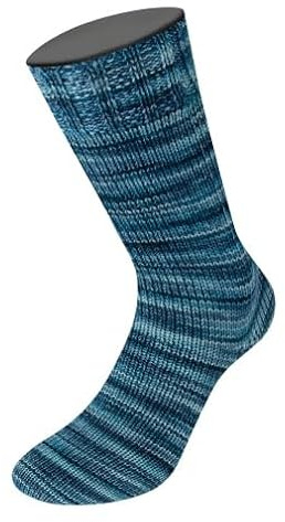 LANA GROSSA Vintage Socks Multi | Sockengarn mit Merinowolle und mit Ton in Ton Farbeffekt | Handstrickgarn aus 75% Schurwolle & 25% Polyamid | 100g Wolle zum Stricken & Häkeln | 400m Garn FB 4145