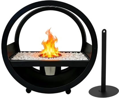 Cuenco De Fuego De Sobremesa Mini Chimenea Segura Y Moderna para Escritorio