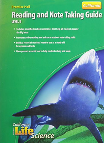 Focus on Life Science Reading and Note Taking Guide Level B California Edition