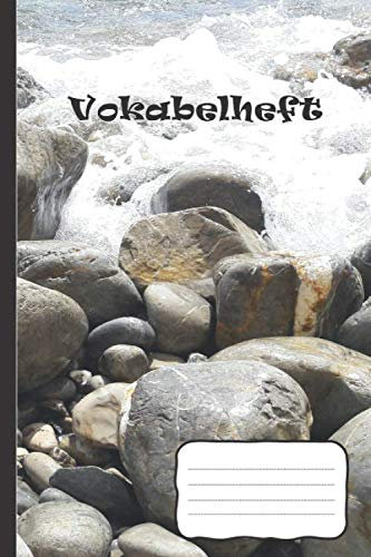 Vokabelheft: DIN A5 | 120 Seiten | Liniert | Vokabelheft Zweispaltig | Hochglanzcover