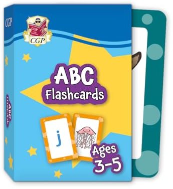 ABC Flashcards for Ages 3-5: perfect for learning the alphabet (CGP Reception Activity Books and Cards)
