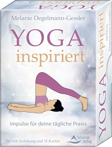 Yoga inspiriert - Impulse für deine tägliche Praxis: - Set mit Anleitung und 52 Karten