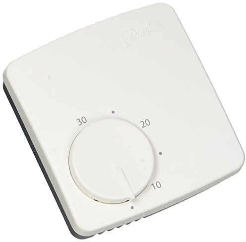 Danfoss 087N7848 Electronic Room Thermostat RET230P, White