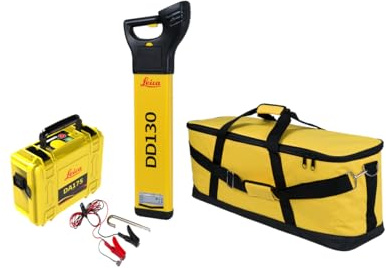 6014157 Leica DD130 Underground Utility and Cable Locator with low frequencies (512Hz – 640Hz) Depth Package