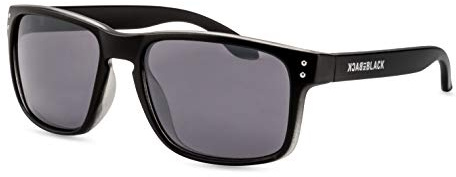 Back in Black Herren Sonnenbrille/Sportliche Sonnenbrille mit eckiger Fassung