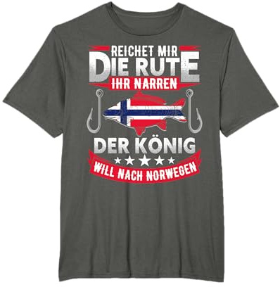 Angeln Norwegen T-Shirt