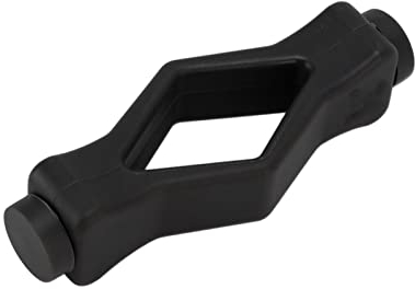 Fdit Mouth Shape Strong Magnet Washer Door Stop Prop Magnetic Washing Machine Door Holder Keep Washer Door Open Flexible Prop Fits Most Washing Machines (Black)