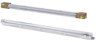 LEDVANCE Lumin.resist. humedad SUBMARINE NATURE LOOP, tubos LED, blanco, 13,5W, 1550lm, blanco frío, a prueba de polvo y chorros de agua, 40 000 h., bajo consumo, sensor luz diurna, detector movim.