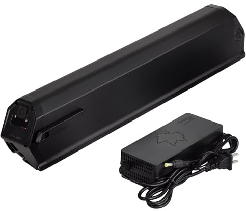 Batería de Bicicleta eléctrica de 48 V14AH Dorado Plus, batería de Litio extraíble de 390 mm Bicicleta eléctrica para NCM Moscow Milano Aspen Venice/DEHAWK i5/Yukon750Bike batería (48V10.4AH)