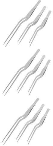 Amosfun Lot De 3 Pinces À Épiler En Acier Inoxydable Pour Barbecue Pinces À Arêtes De Poisson Outils De Cuisine