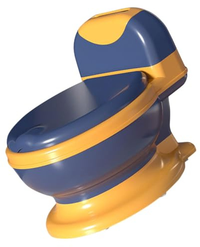 Gadpiparty Realistische Kindertoilette mit Weichem Sitz Robuster Kunststoff Herausnehmbarer Topfeinsatz für Zuhause Einfach zu Nutzen