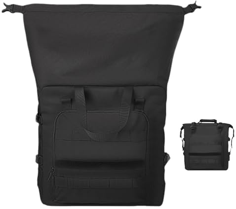 Byeaon Motorrad 30L wasserdichte Aufbewahrungstasche, Adventure Packtaschen, seitlich montierte Satteltaschen, schnelle und sichere Befestigung, stilvolles und Robustes Design, 35,5/33/14,5 cm