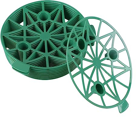 Dpofirs 10er-Pack Wassermelonenhalter-Ständer, Rankgitter, Langlebige Wiegenständer für Obst und Gemüse, Verhindern Fäulnis, Wiederverwendbar, Melonenwiegenständer für Gemüse, ,