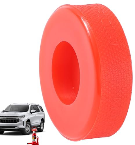 Hydraulic Bottle Jack Pad Adapter Polyethylene 29mm 1 1/8“ Hole Dia Recess On Bottom Jacking Point For 5-6 Ton Bottle Jacks Lift Car Damage Protection Universal