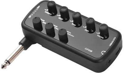 Amplificatore per basso Mini Amplificatore per cuffie portatili Amplificatore per basso elettrico Plug and Play per strumento musicale per basso elettrico 3 Simulazioni di altoparlanti integrati