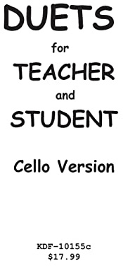 Duets for Teacher and Student: Cello Version