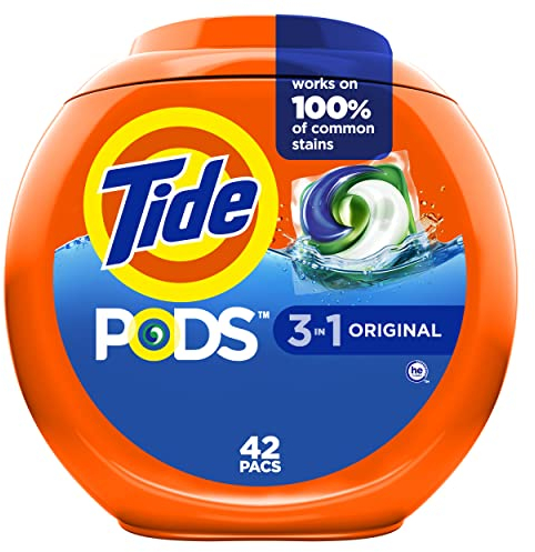 Tide Pods Orginal Tub, 42 unidades