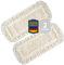 2 Stück PREMIUM Wischmopbezug Ersatzbezug Set Baumwolle für 40 cm Wischmop Klapphalter MADE IN EUROPE, Bodenwischer Mop für Bodenbeläge wie Laminat Echtholzböden Dielen Putzlappen, Parkett Schrubber