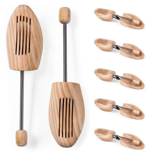 Blumtal Schuhspanner für Damen und Herren - Schuhdehner als Knick- und Faltenschutz aus Echtholz, atmungsaktiv, verschiedene Größen, auch für Stiefel oder Sneaker