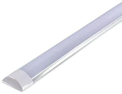 Silamp Regleta luminosa LED, 120 cm, 36 W, blanco cálido, 2300 K, 3500 K, color blanco
