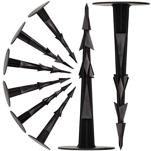 GARDENIX® Pack of 50 TerraPEG PRO Securing Pegs Landscape Fabric Peg for Weed Fabric Ground Sheet Cover