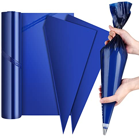 ELECLAND 30 Pcs 21 Inch Disposable Piping Bags Extra Large Thicken Pastry Bags Icing Piping Bags for Cookies Cupcakes Dessert Cakes Decorating