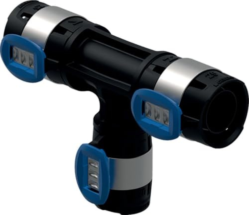 Geberit FlowFit - Raccordo a T, 20-16-16 mm