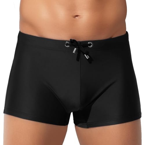 Casey Kevin Maillot de Bain Homme Boxer Short de Bain Plage Swimming Trunks Séchage Rapide avec Cordon de Serrage Réglable, XL
