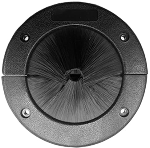 Wire Hole Cover, Raised Floor Cable Seal Brush Wire Grommet 5.7 Large Round Brush Grommet for Home Data Center Wall Floor Cable Management Management Grommets Hole Cover