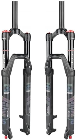 Mountainbike-Federgabel, 66 cm (26 Zoll), 73,7 cm (29 Zoll), Mountainbike-Öl- und Luftgabel, Rückpralleinstellung, Cross-Country-Fahrräder, Gabel mit 120 mm Reise, gerade Fernbedienung, 73,7 cm (29