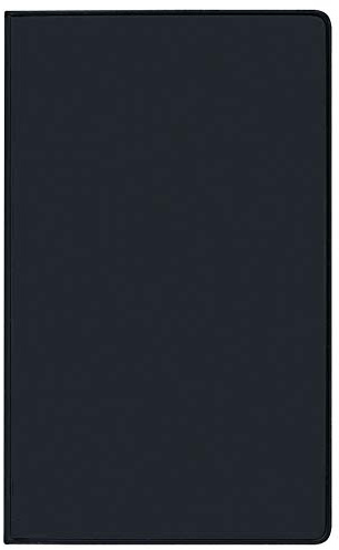 Taschenkalender Modus XL geheftet PVC schwarz 2021: Terminplaner mit Wochenkalendarium. Buchkalender - wiederverwendbar. 1 Woche 2 Seiten. 8,7 x 15,3 cm