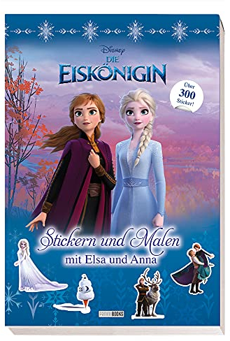 Disney Die Eiskönigin: Stickern und Malen mit Elsa und Anna: über 300 Sticker!