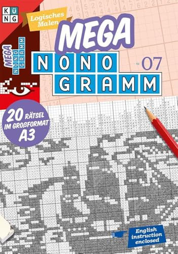 Mega-Nonogramm Nr. 07 (Mega Nonogramm Mappe): limitierte Auflage