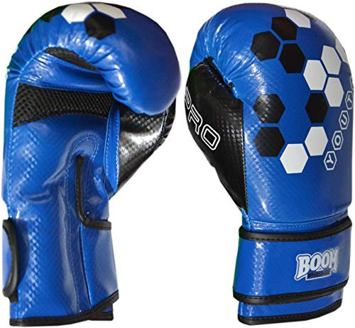 BOOM Prime Kids Boxing Gloves 4oz 6oz – Youth Training Gloves for Boys & Girls, Ideal for Muay Thai, Kickboxing, Sparring, Punching Bag, MMA Mitts – for Ages 4–12 (6oz)