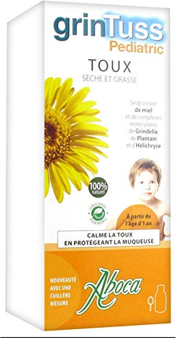 Aboca Sciroppo per la tosse di Grintuss (128 g di succo)