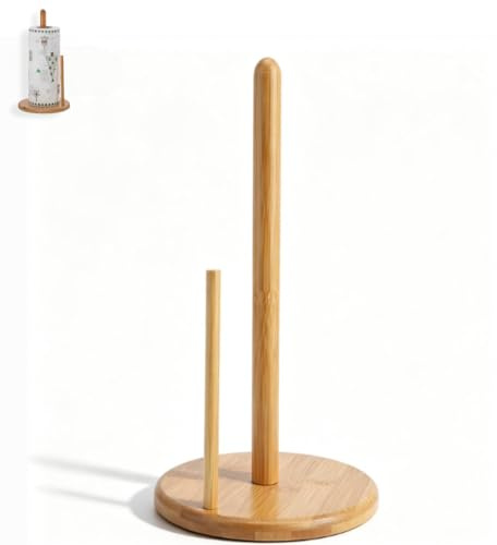 Holzrolle Papierhandtuchhalter für Stand Küche Badzubehör