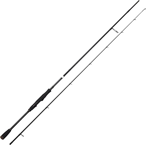 Savage Gear Köderangelrute, SG2 Light Game Spinnrute für Raubfische, Hecht, Barsch, Zander, 2.51m schnelle Aktion, robust, schwarz, Unisex