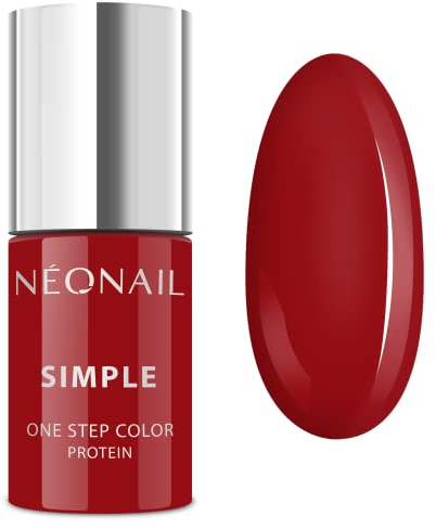 NÃ‰ONAIL Rot Xpress UV Nagellack 3In1 Simple One Step Color Protein Spicy 8058-7, 7.2 ml