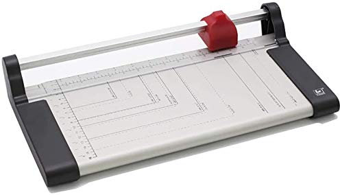 Papierschneider Papierschneider, Kleiner Bürowalzpapierschneider, A3 A4. HOB Paper Cutter Craft Paper Trimmer Side Lineal Trimmer Guillotine
