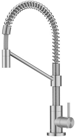 KRAUS Bolden Single Handle Drinking Water Filter Faucet for Reverse Osmosis or Water Filtration System in Spot-Free Stainless Steel, FF-104SFS