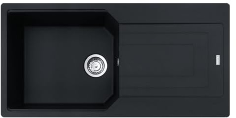 Franke Urban UBG 611-100 114.0682.527 - Fregadero de granito, negro mate